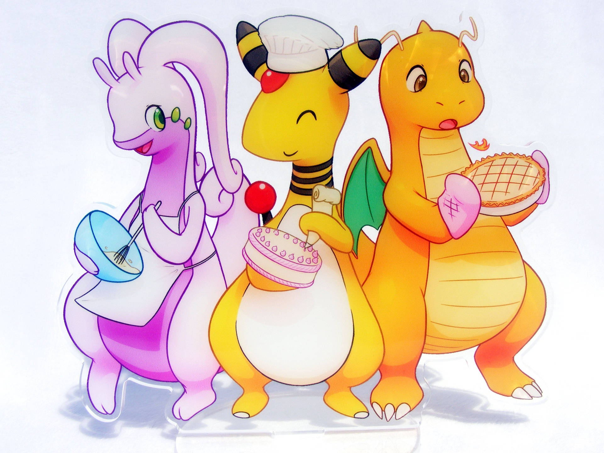 Dragonite Cooking With Friends Wallpaper