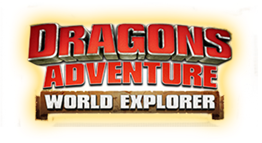 Dragons Adventure World Explorer Logo PNG