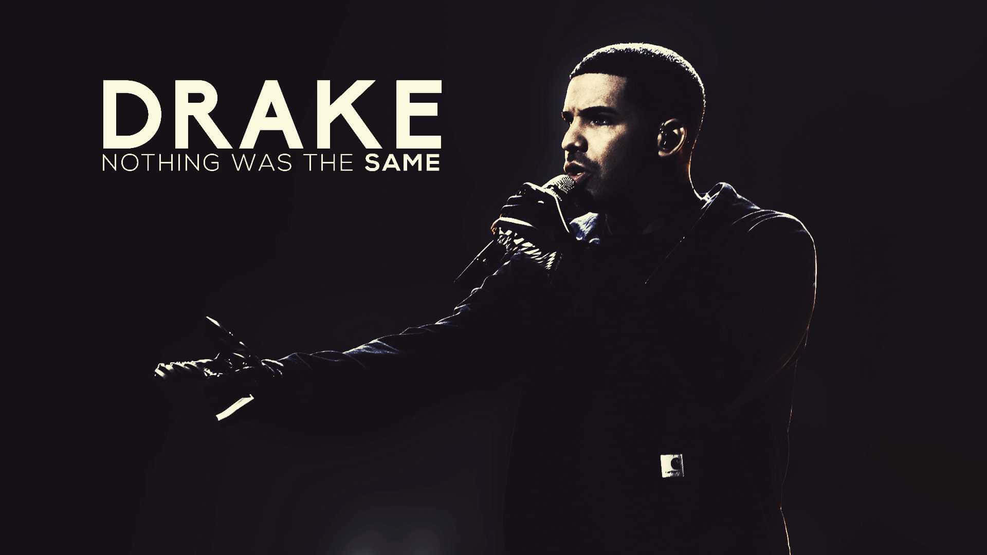 Drake intet var det samme tapet Wallpaper