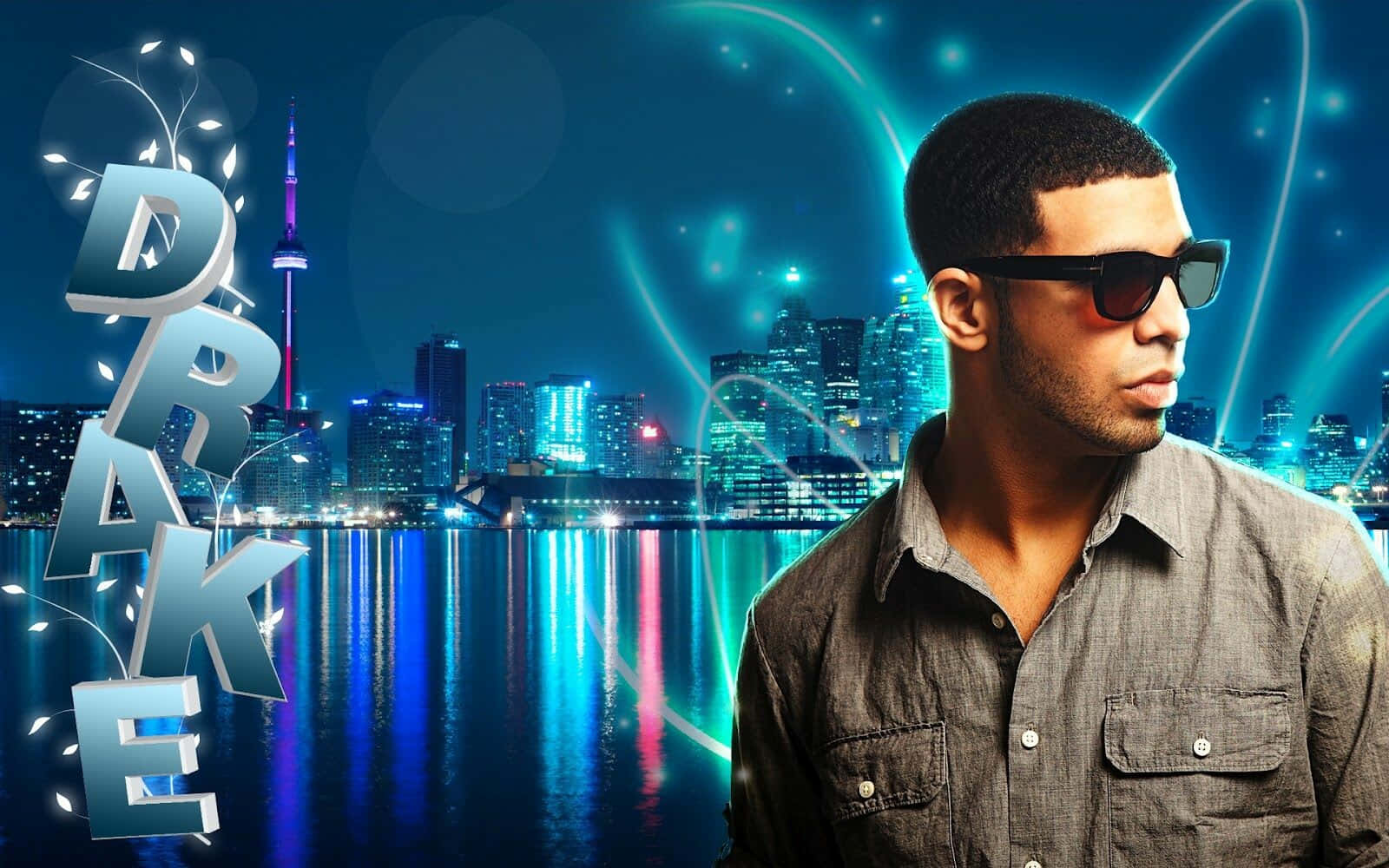 Uppgraderadin Jobbasättning Med Drake Computer! Wallpaper