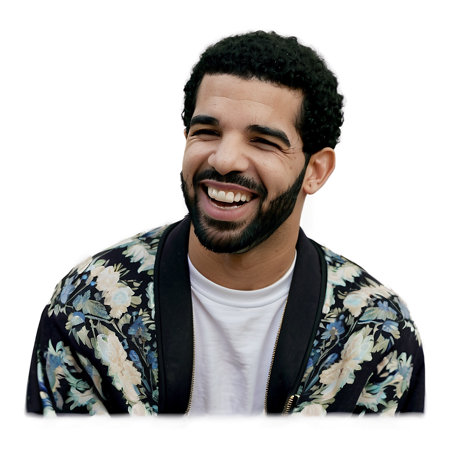 Download Drake Laughing Png Dtb | Wallpapers.com