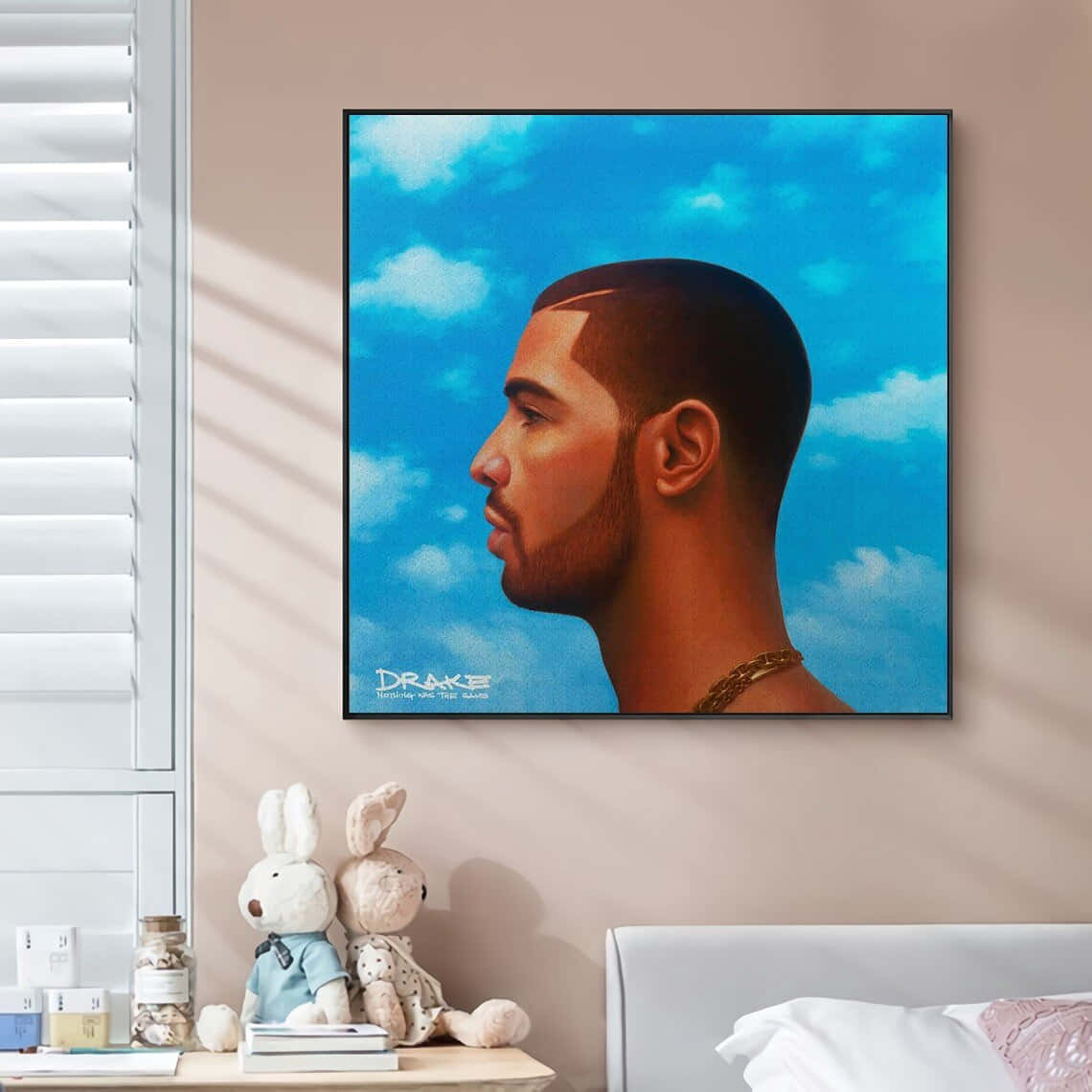 Drake in his Nothing Was The Same album cover Wallpaper