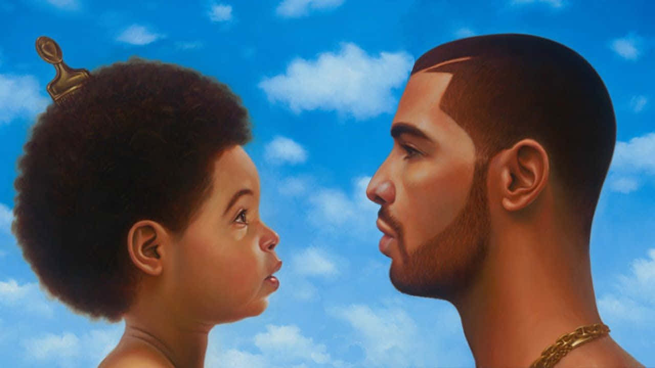 Drake intet var det samme tapet. Wallpaper