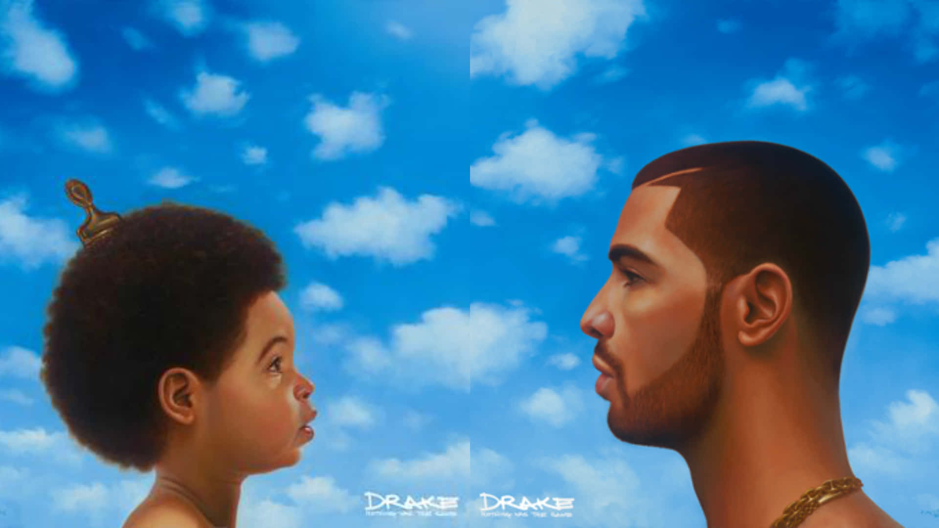 Drake Promoting His Album "Nothing Was the Same" Wallpaper