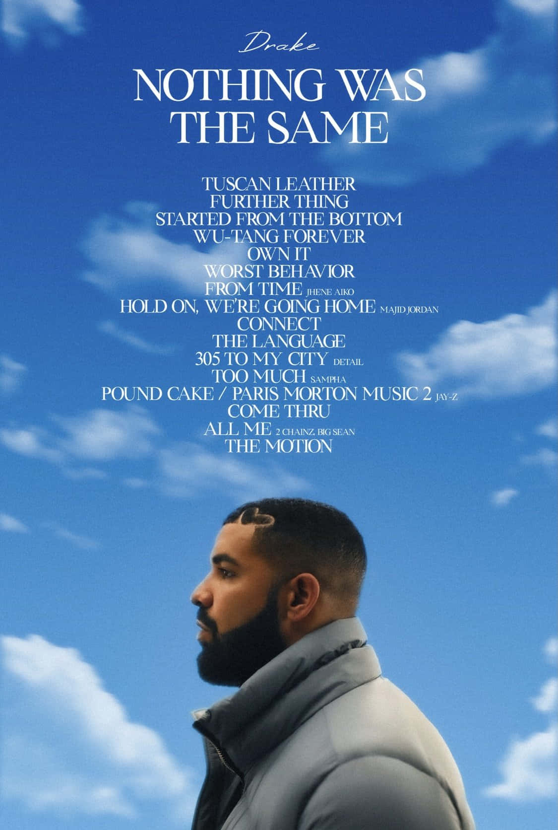 Feel the energy of Drake and his album "Nothing Was The Same". Wallpaper