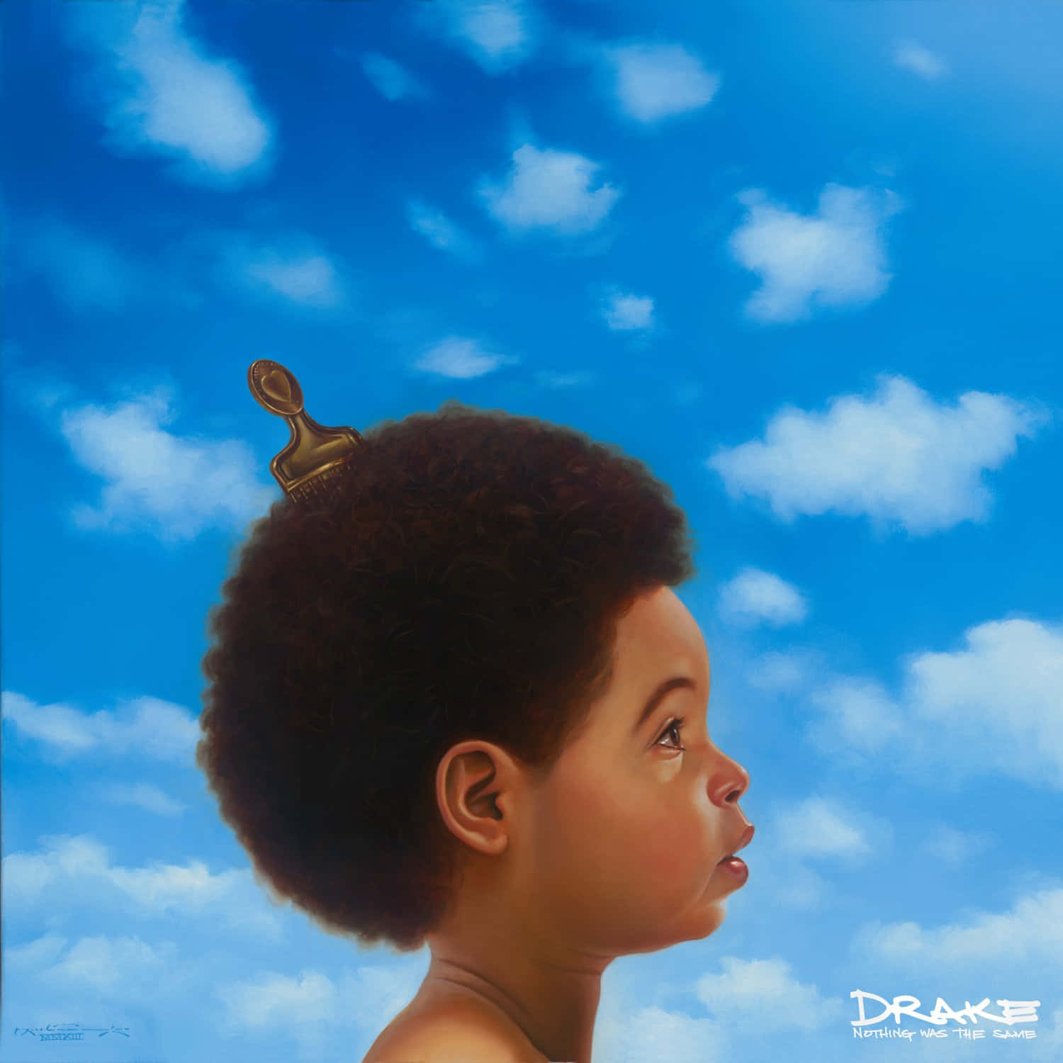 Drake Intet Ændret Sig Album Cover. Wallpaper