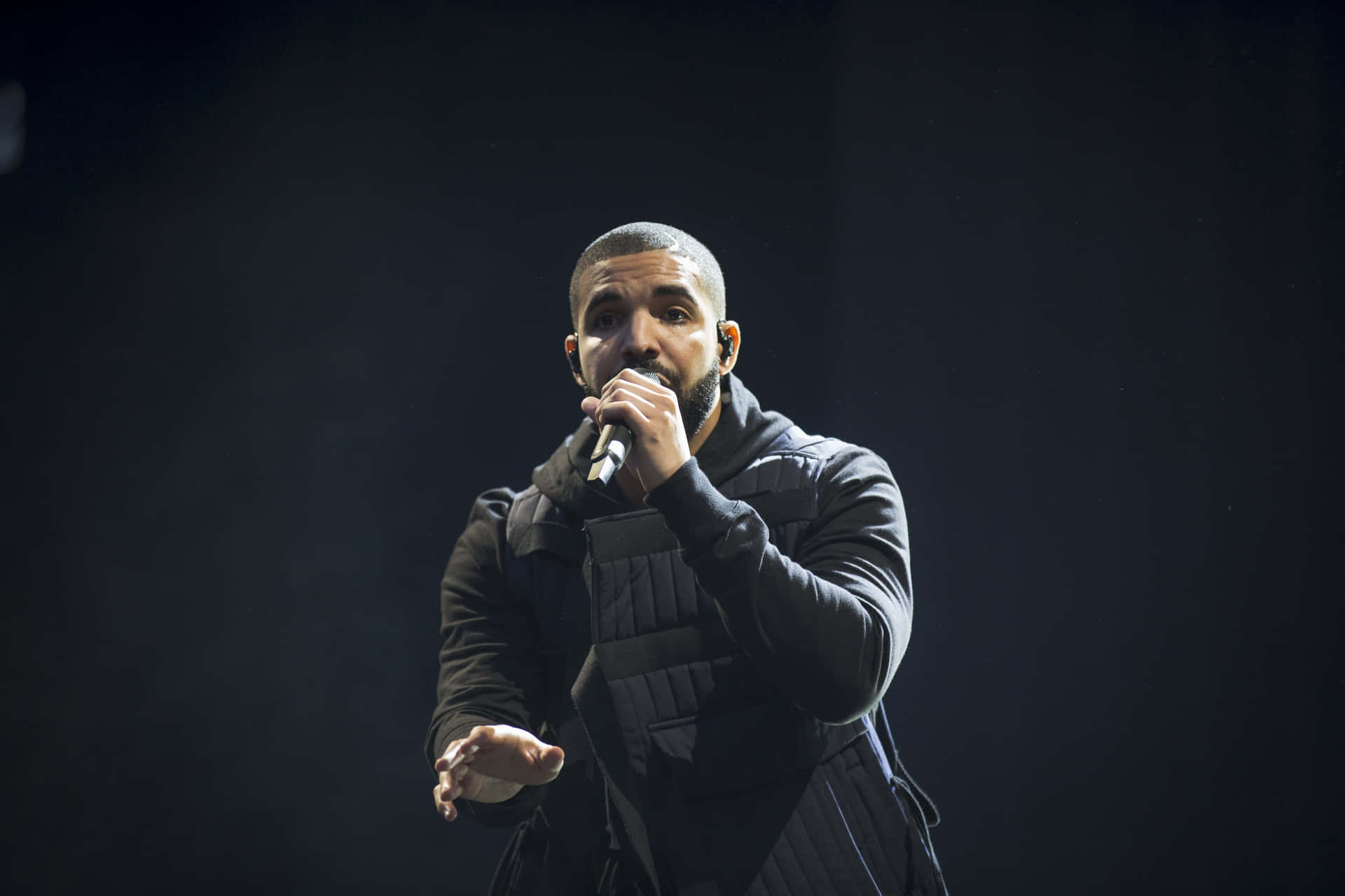 Drake Performing at his Show