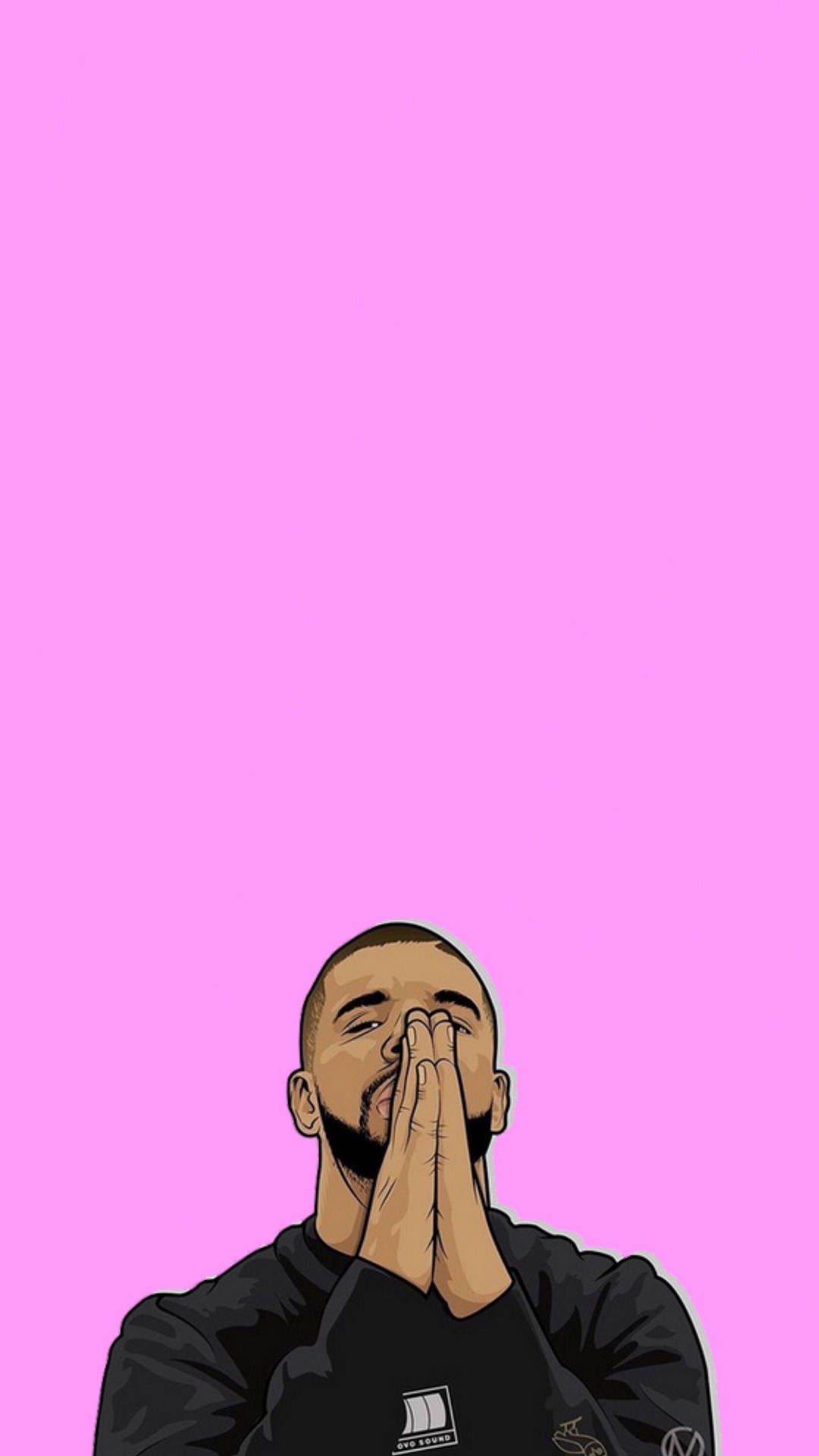Drake Praying Hands Vector Wallpaper