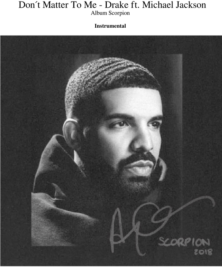 Drake Scorpion Album Promotion PNG