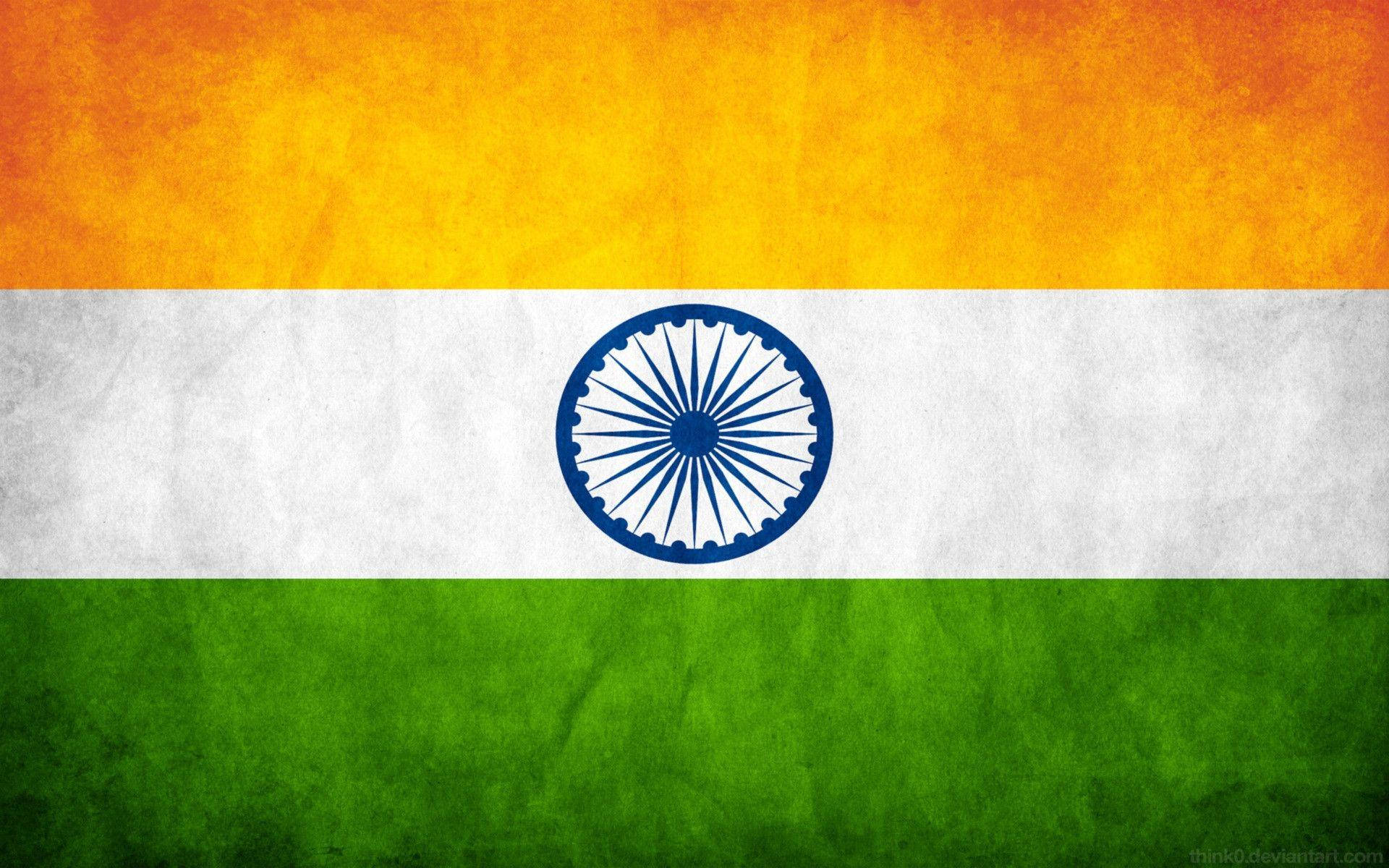 Dramatic Indian Flag Hd Background