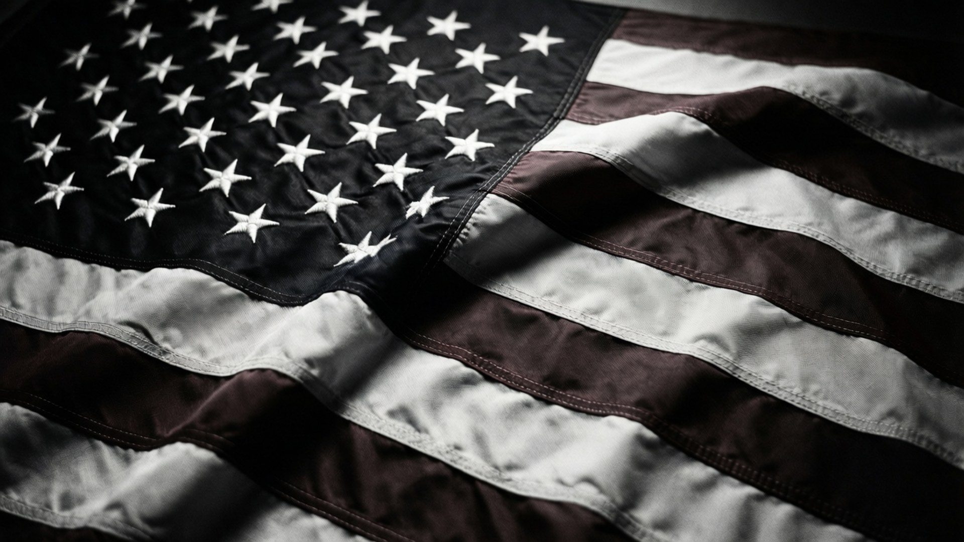 Bendera Cahaya Dramatis Wallpaper