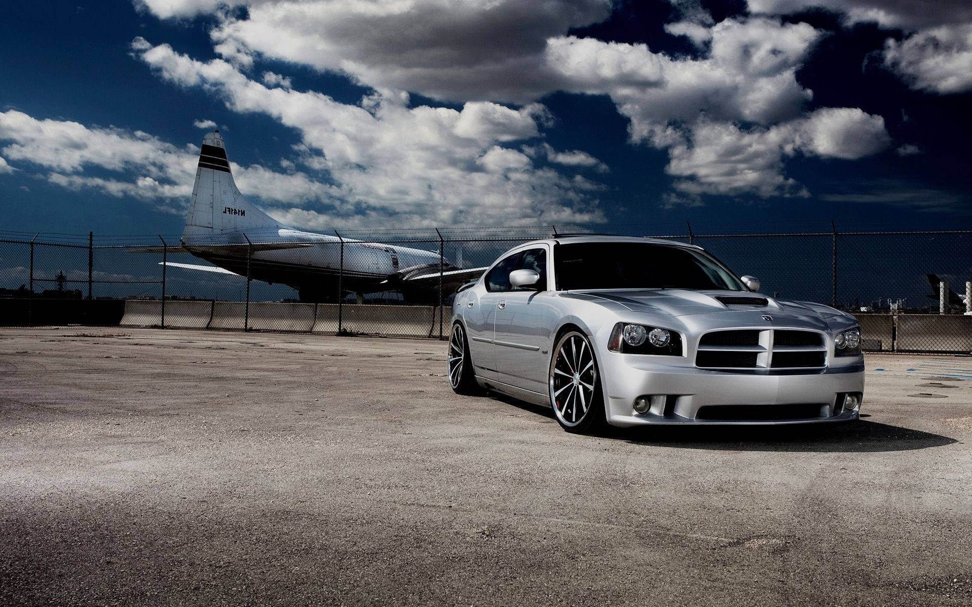 Dramatic Scenic Effect Dodge Charger