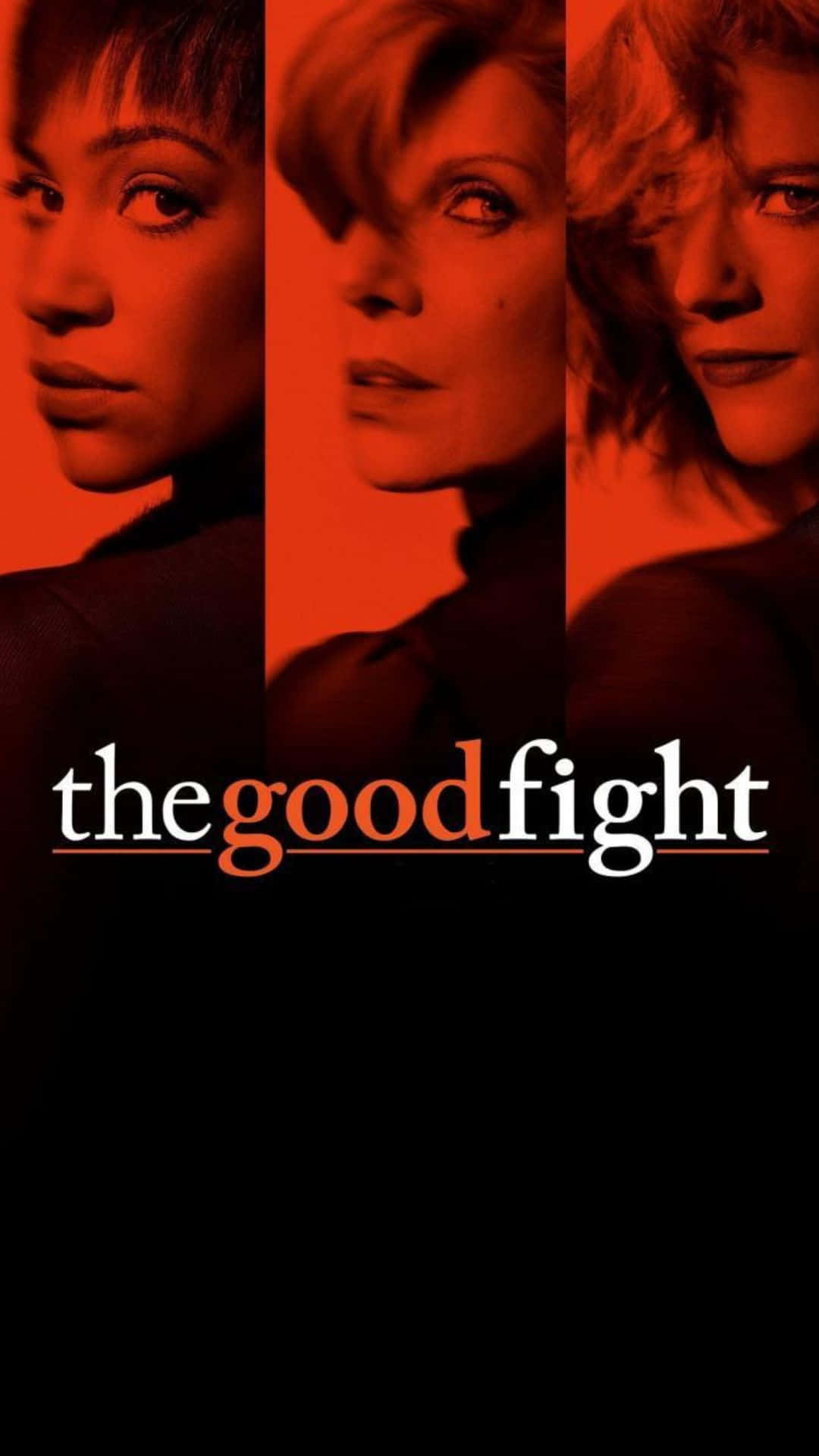Dramatic Stance Of The Good Fight Main Cast Wallpaper
