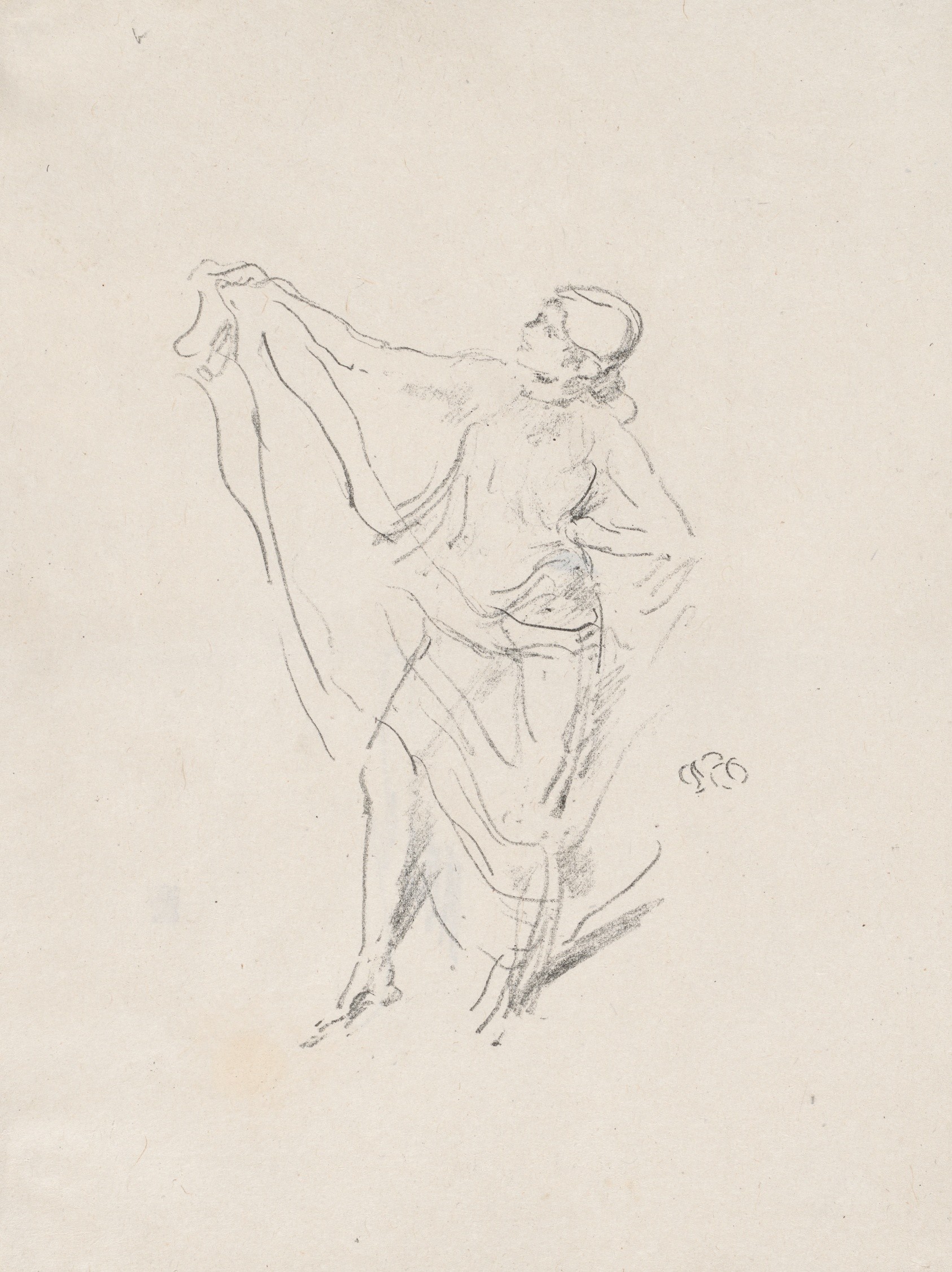Draped Model, Dancing Wallpaper