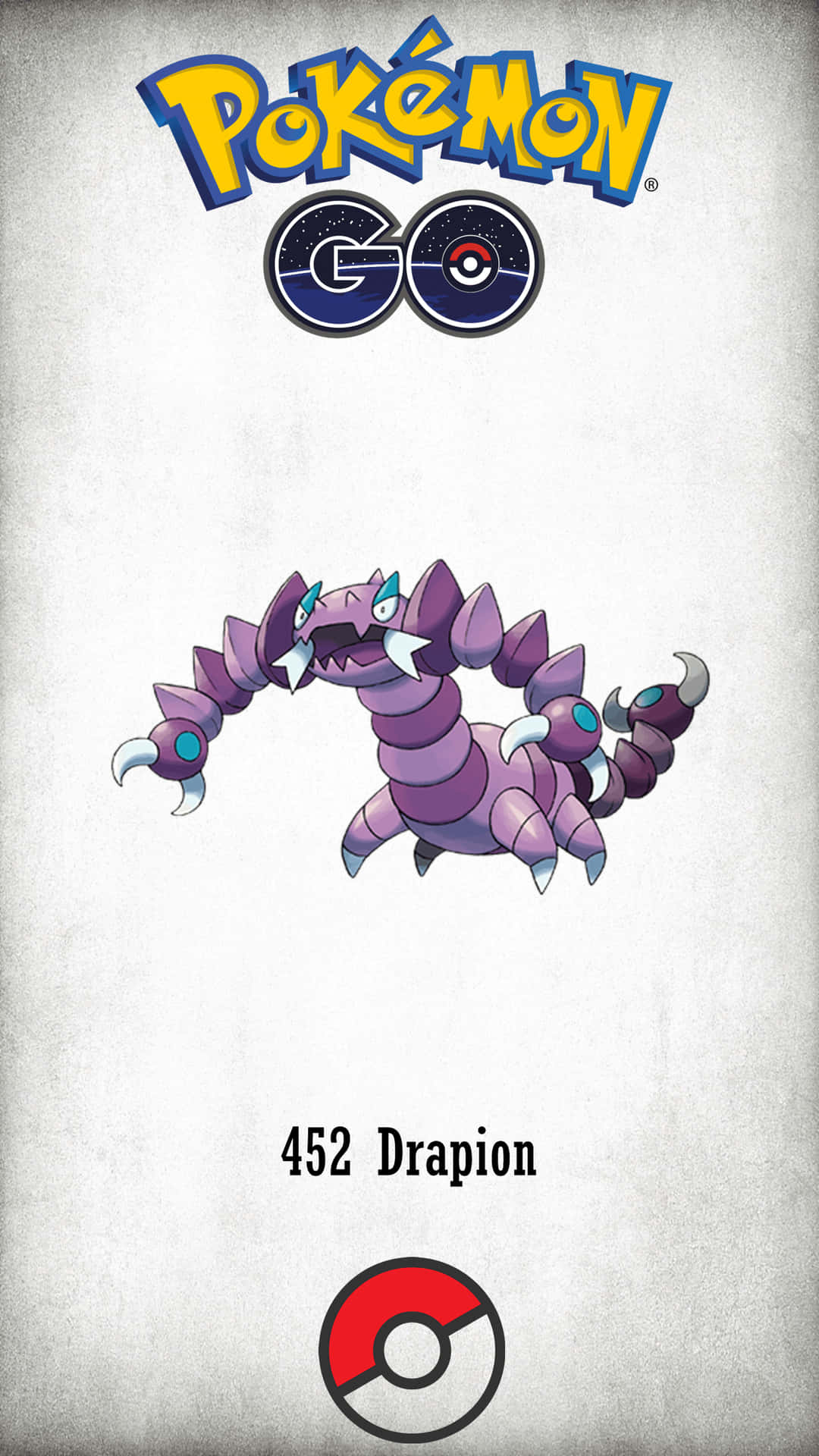 Drapion Pokemon Go Poster Wallpaper