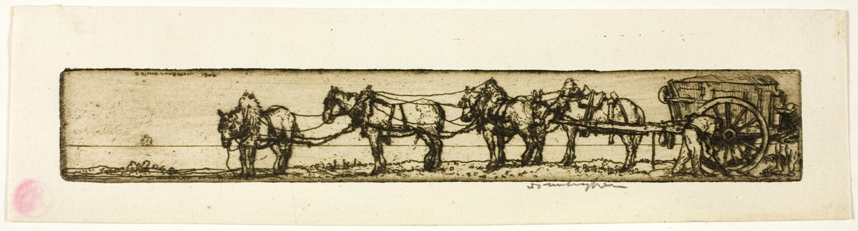 Draught Horses Wallpaper