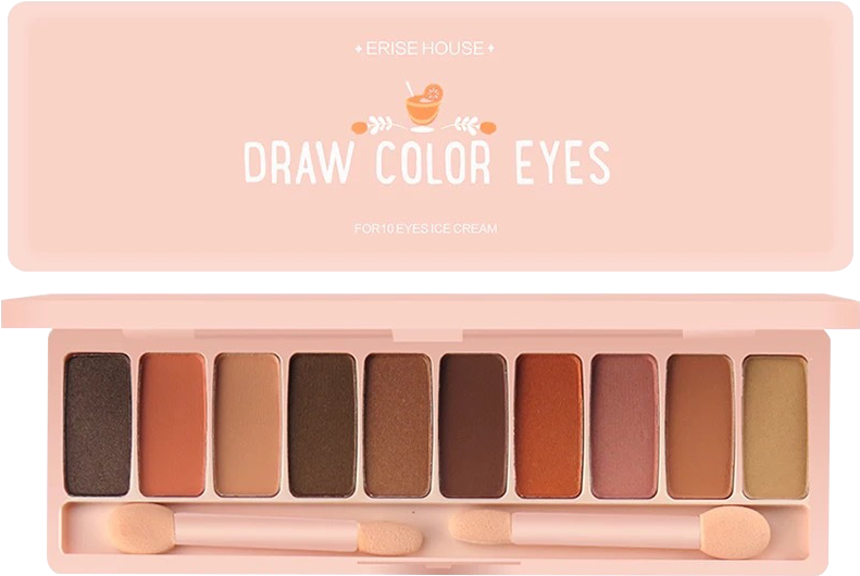 Draw Color Eyes Eyeshadow Palette PNG