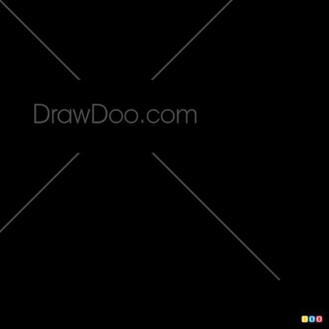 Draw Doo Watermark Black Background PNG