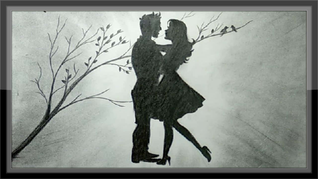 How To Draw Romantic Scenery - Step By Step Tutorial - Cool Drawing Idea
