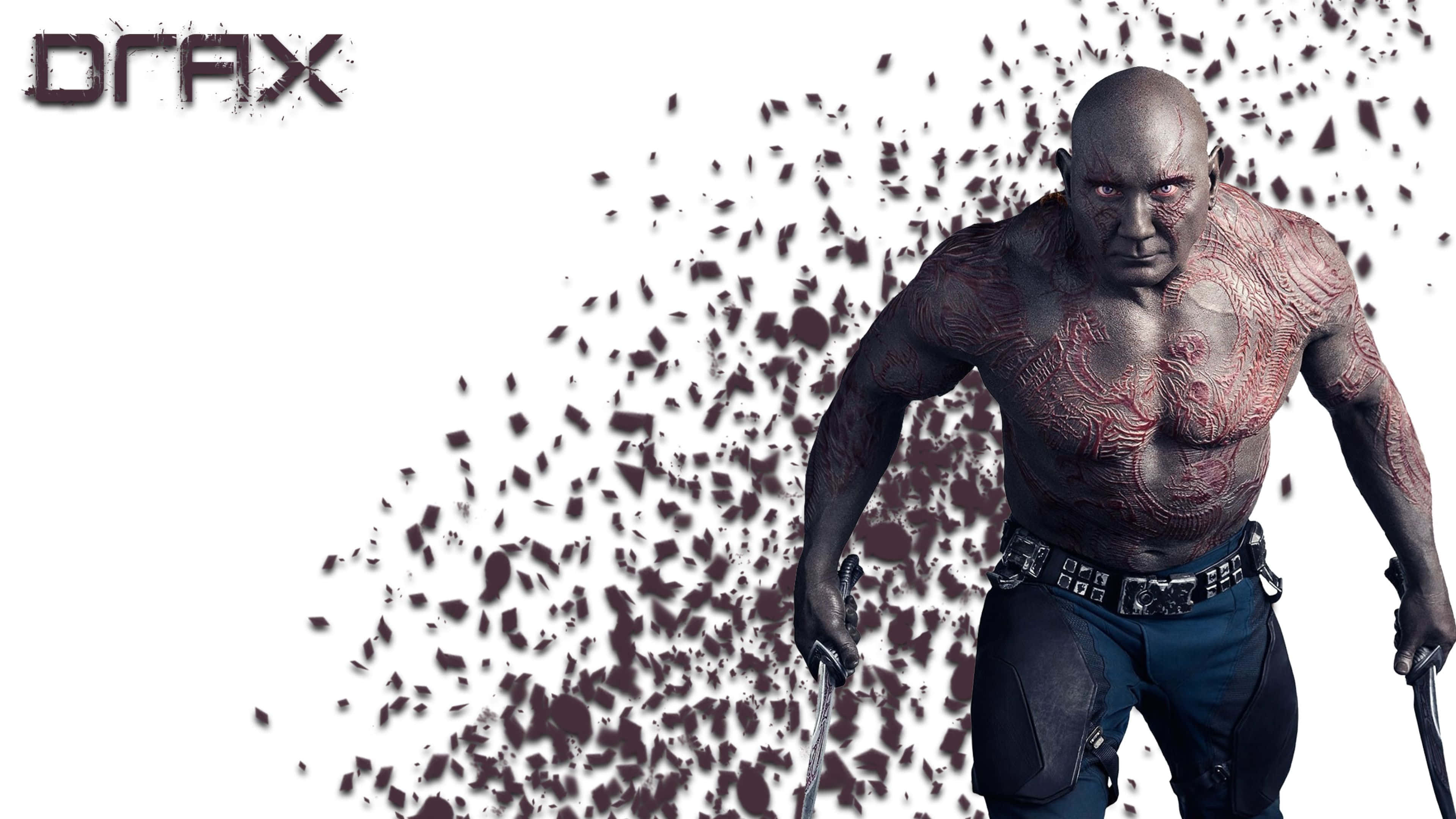 "Unleash the Power of Drax" Wallpaper