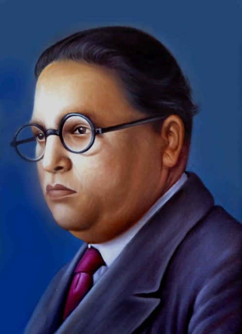 Drb.r. Ambedkar In Una Posa Suggestiva