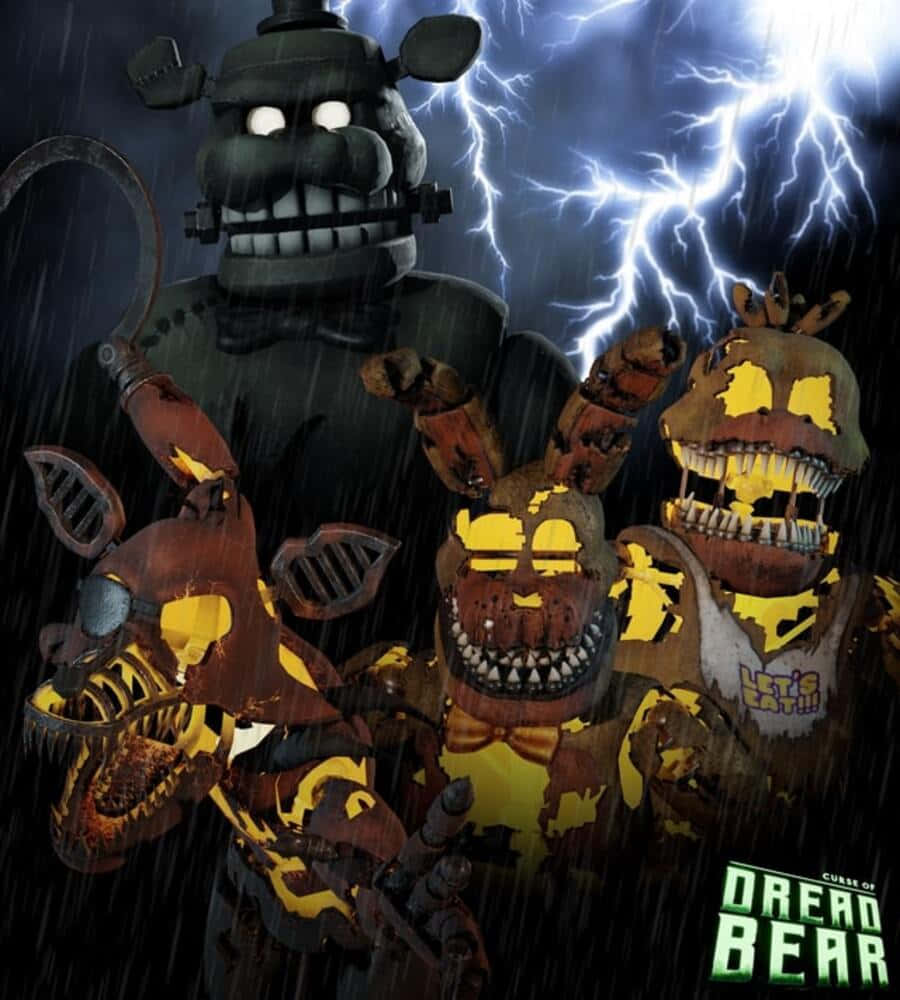 Frightful Dreadbear Night Wallpaper