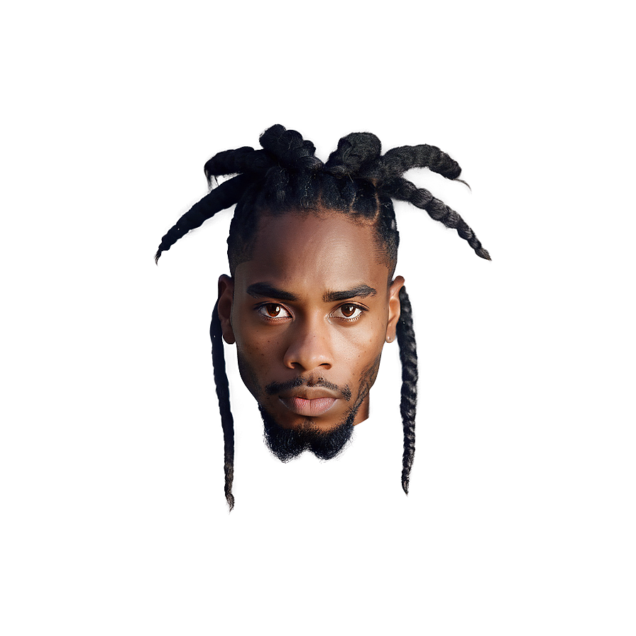 Dreadlocks With Fade Png Naw45 PNG