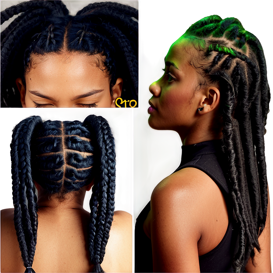 Dreads And Scalp Care Png 05242024 PNG