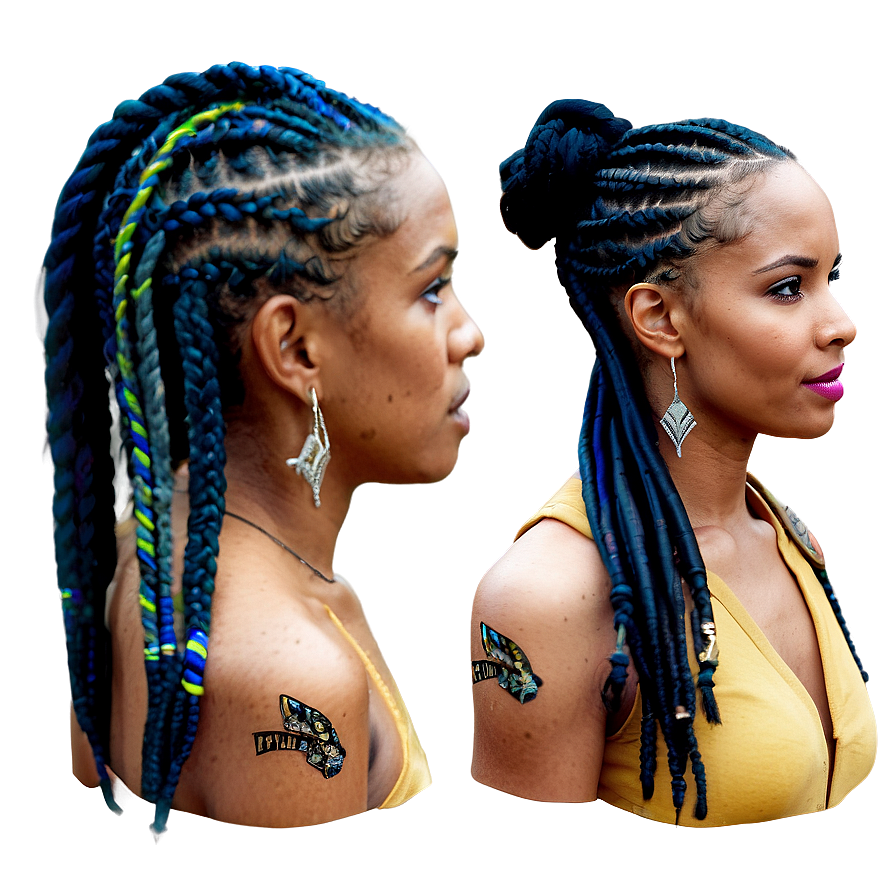 Dreads Braiding Techniques Png Ikh27 PNG