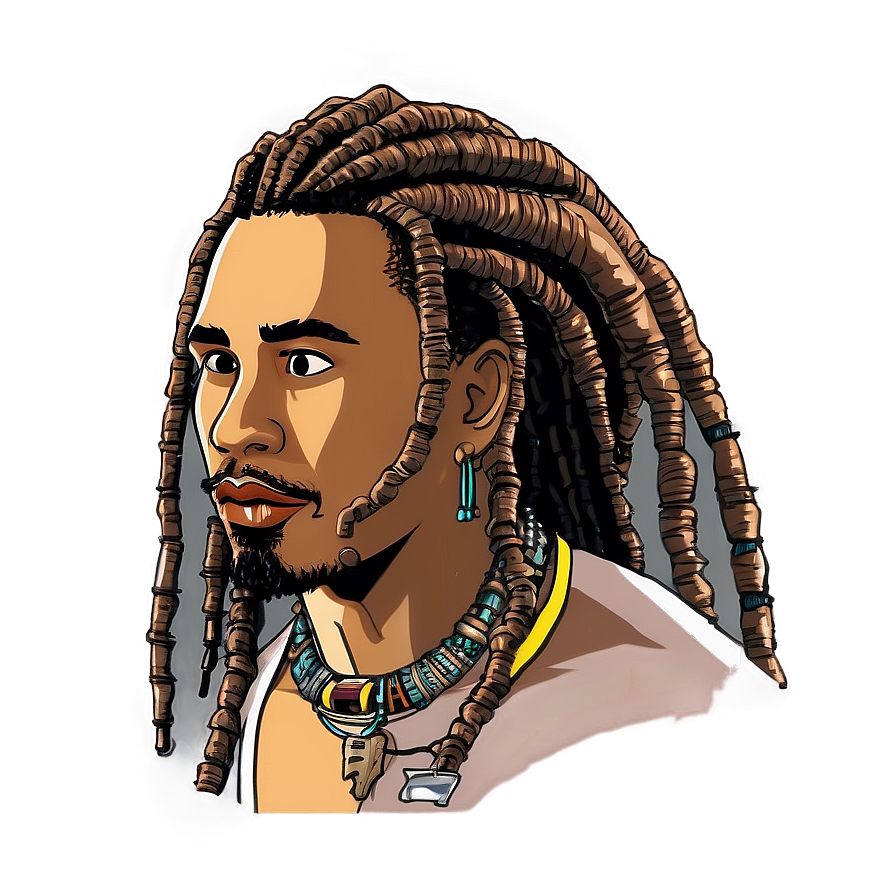 Download Dreads In Different Cultures Png Jja | Wallpapers.com