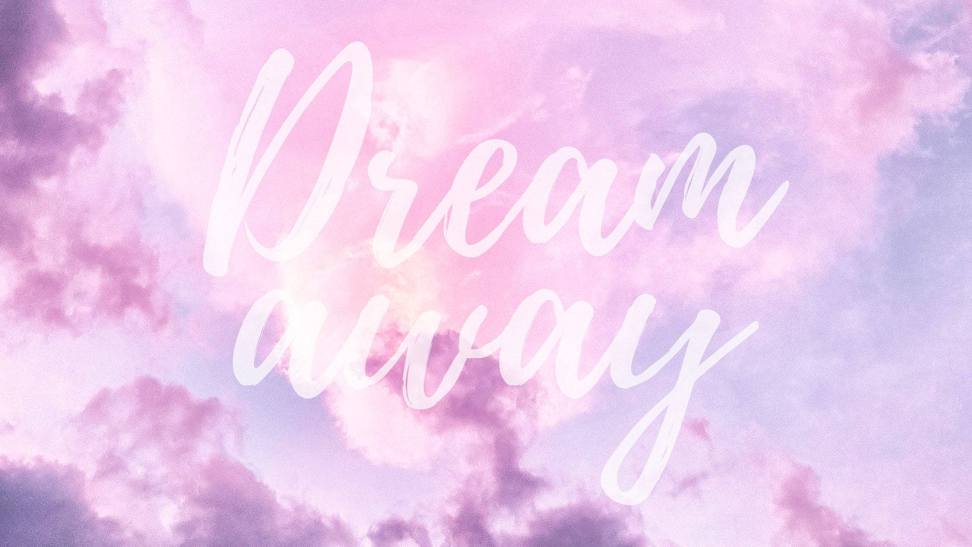 Dream Away Pastel Desktop Wallpaper