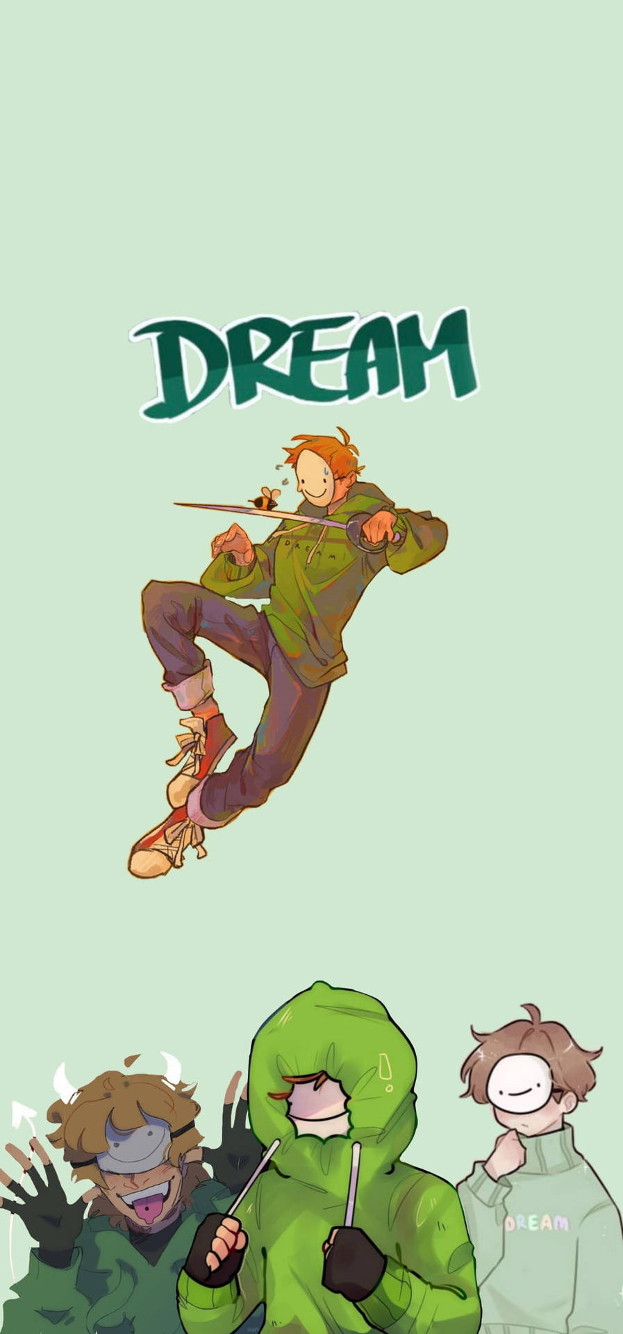 Dream Expressions Minecraft Wallpaper
