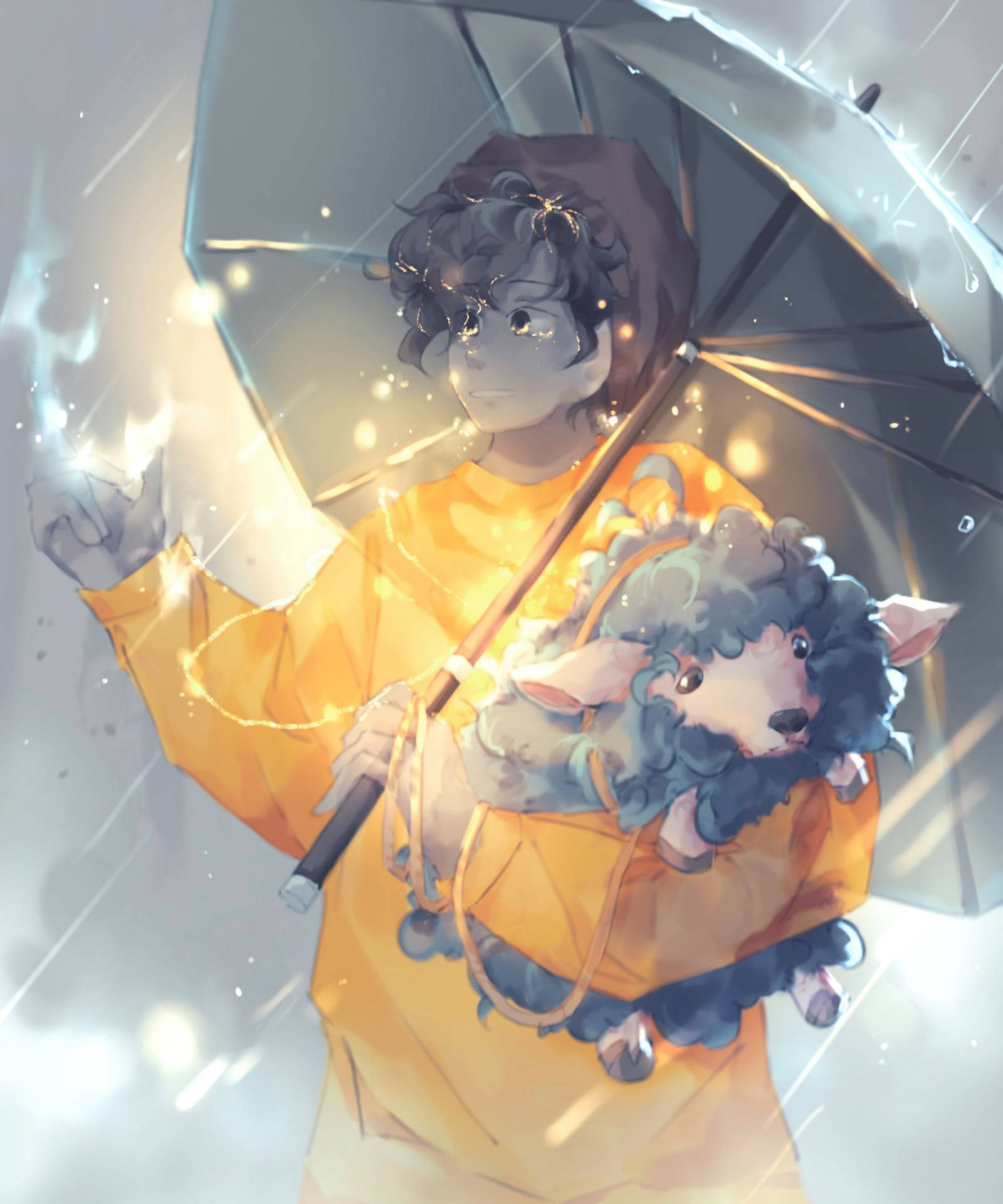 Dream Smp Ghostbur Friend Anime Background