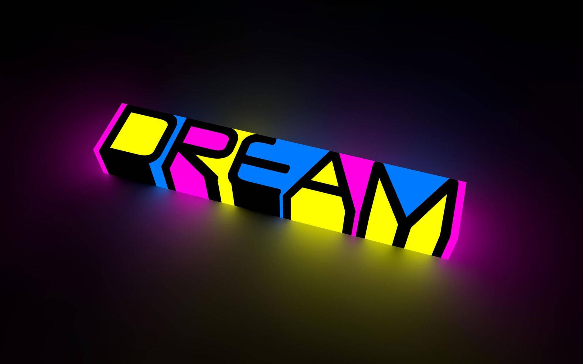 Dream Text 4d Wallpaper