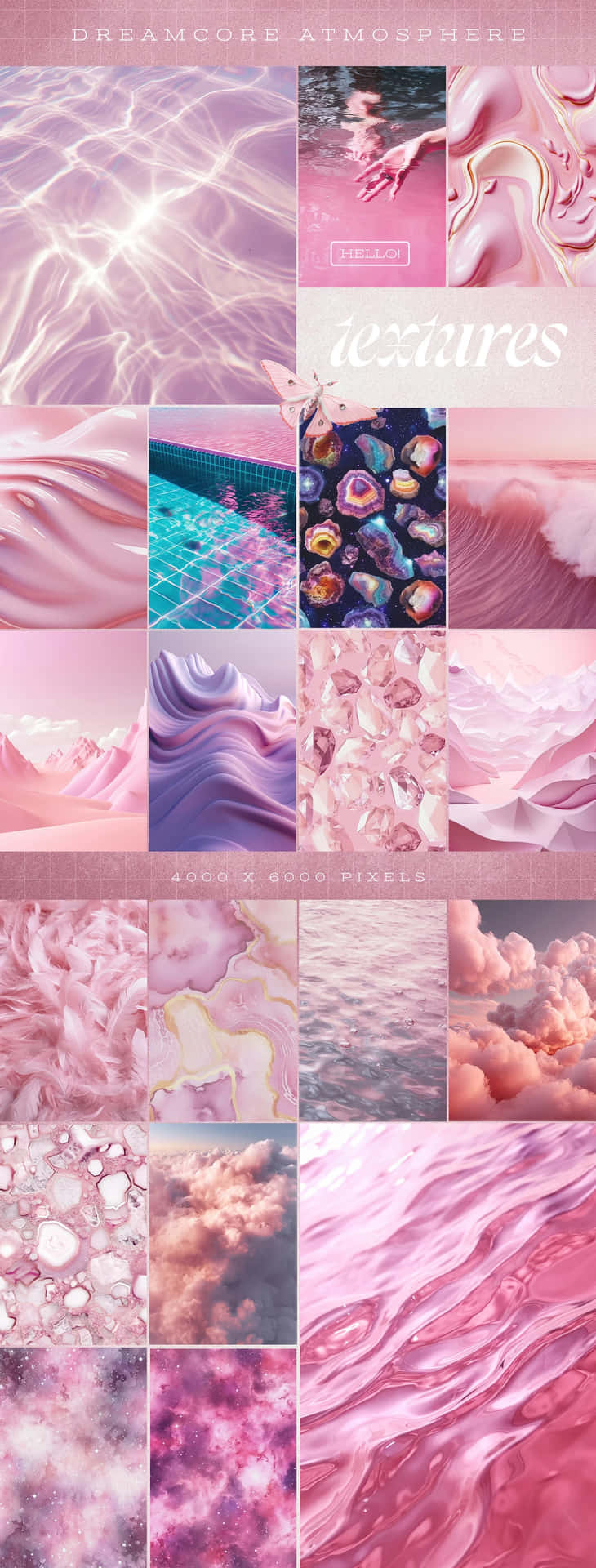 Dreamcore Aesthetic Collage Wallpaper