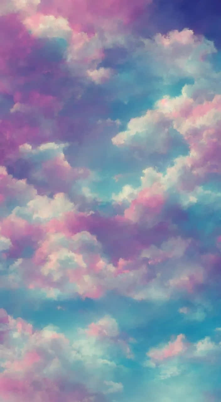 Dreamcore Sky Pastel Clouds Wallpaper