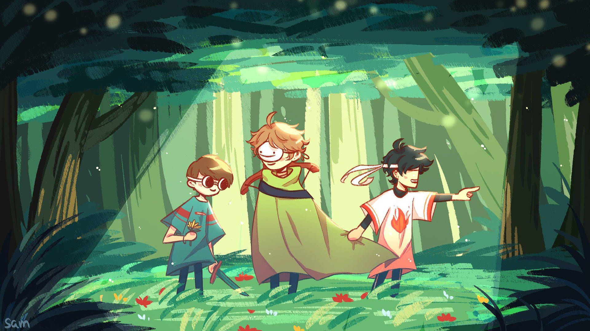 Dreamnotfound Forest Adventure Wallpaper