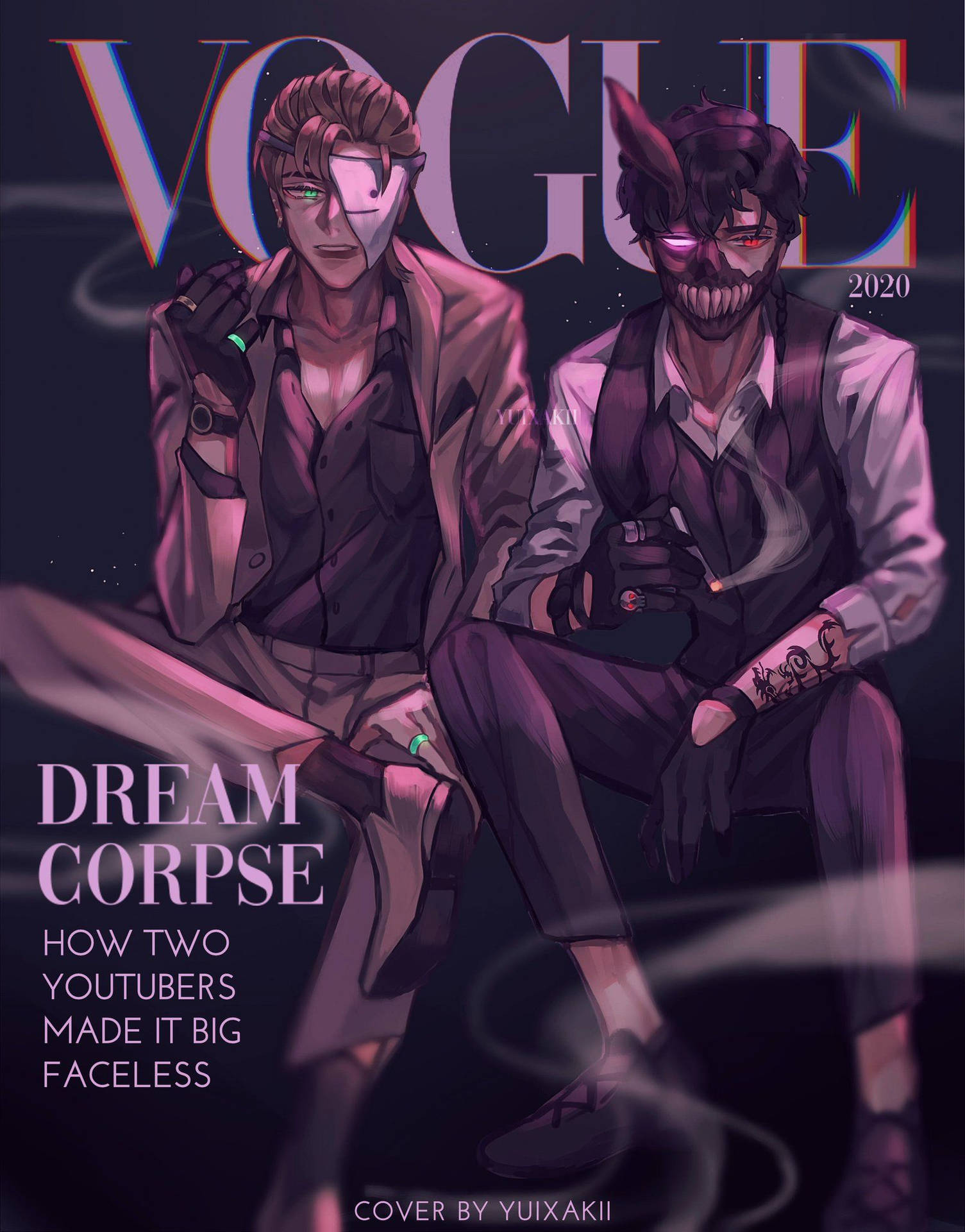 Dreamnotfound Vogue Cover Wallpaper