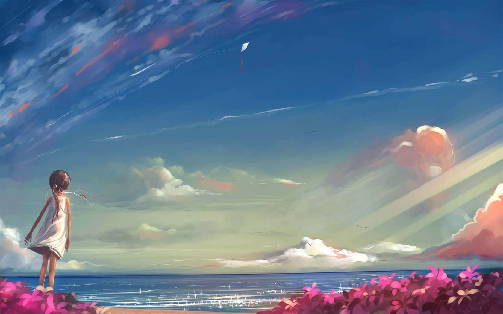 A Magical Dreamscape with Colorful Planets and Stars