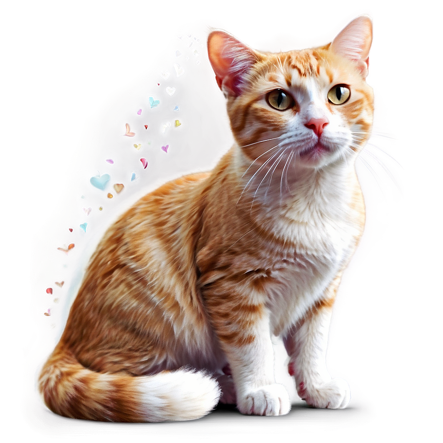 Dreamy Cat Artwork Png Kxx PNG