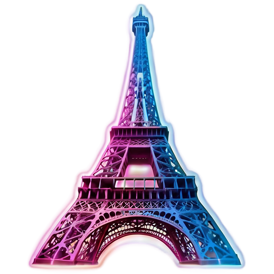 Dreamy Torre Eiffel Scene Png 06262024 PNG