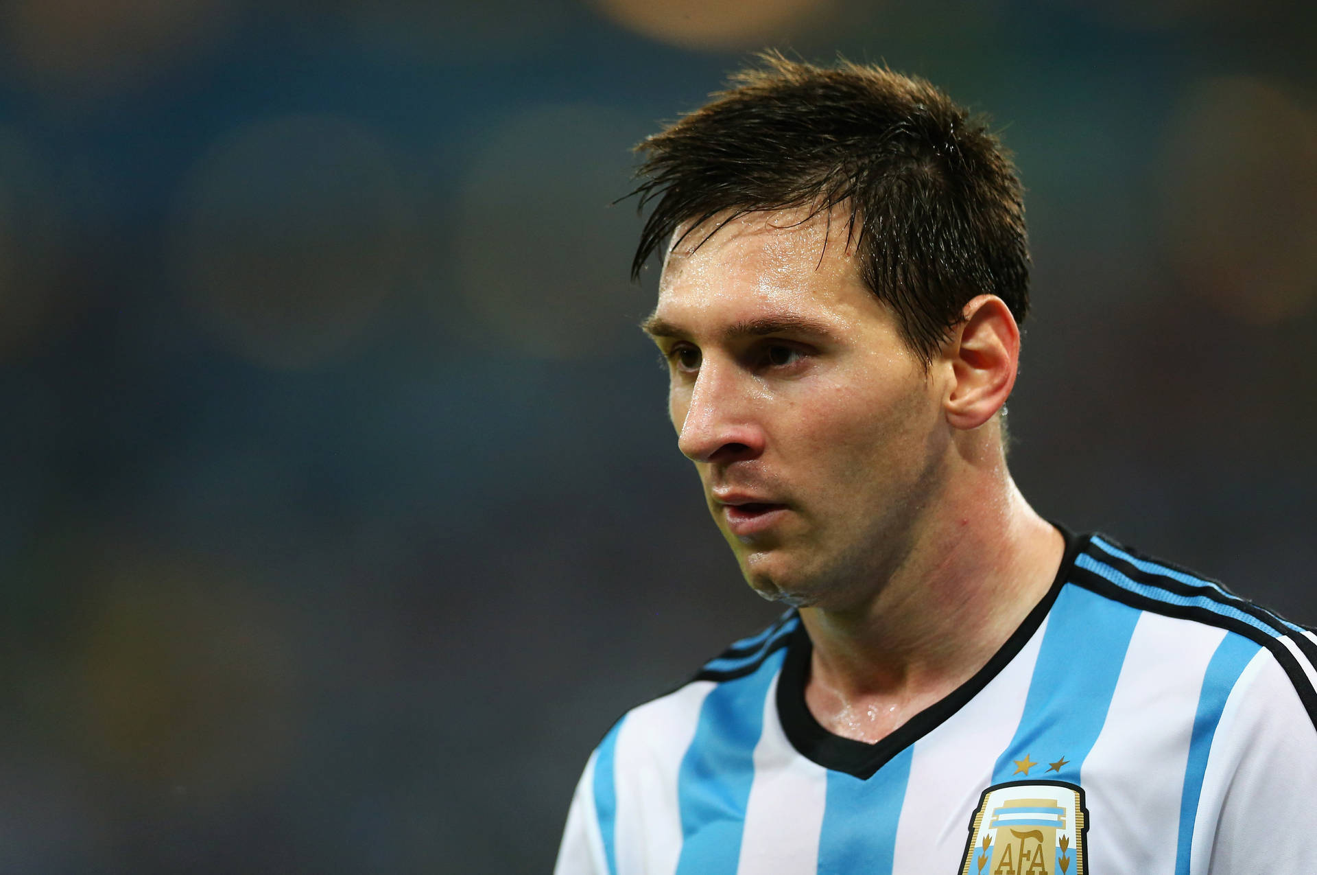 Drenket Lionel Messi Wallpaper