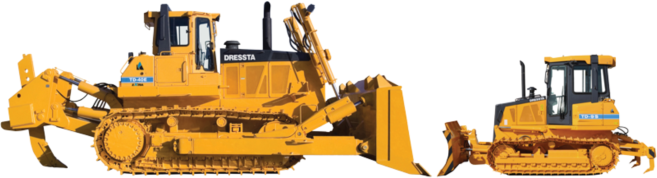 Dressta Bulldozersin Action PNG