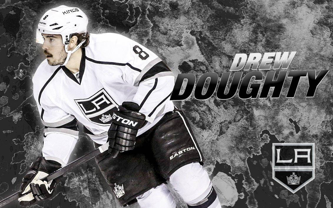 "Iconic Black and White Art of Drew Doughty" Wallpaper