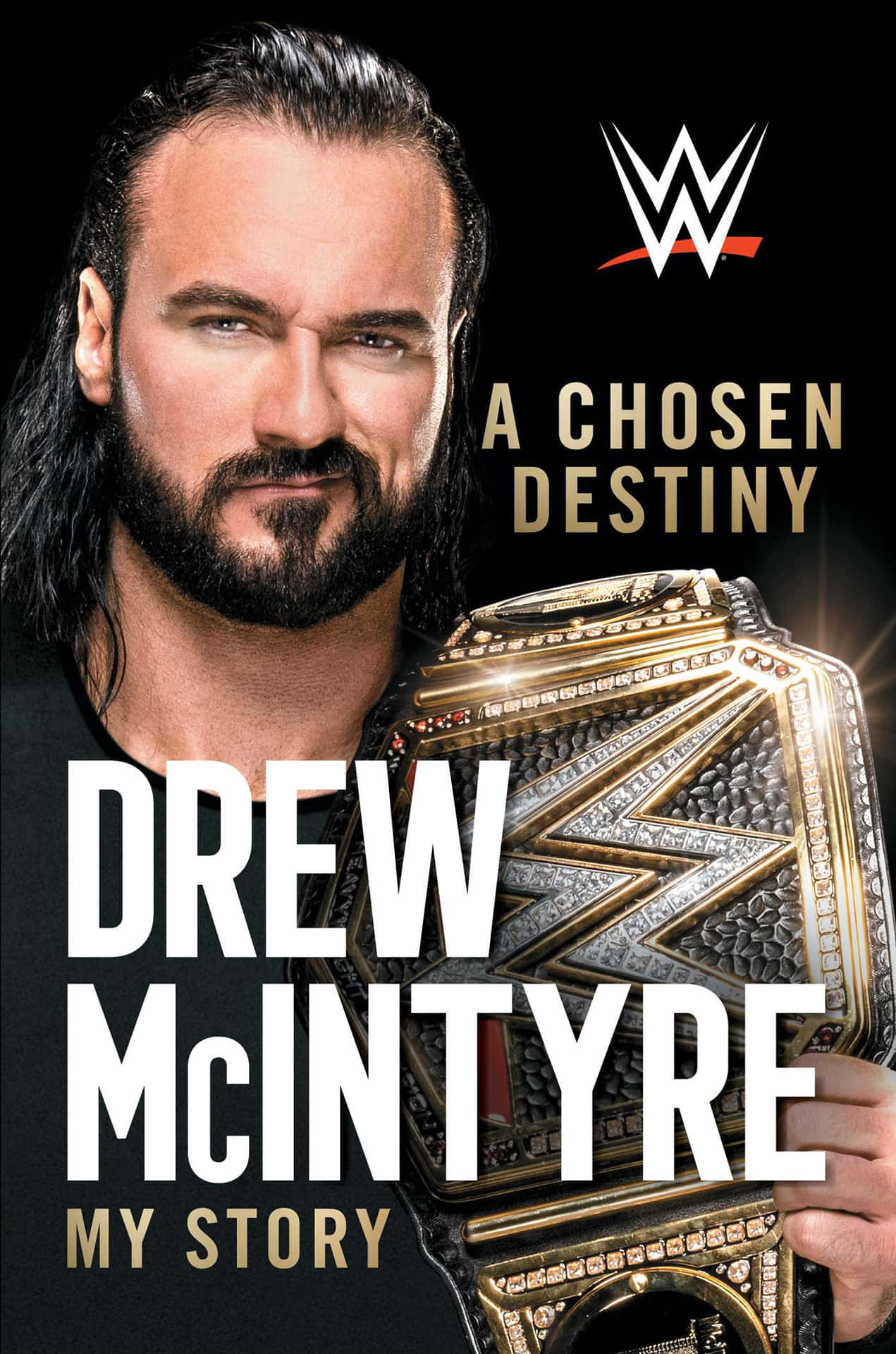 "Dominant WWE Superstar, Drew McIntyre Standing Victorious in The Ring" Wallpaper