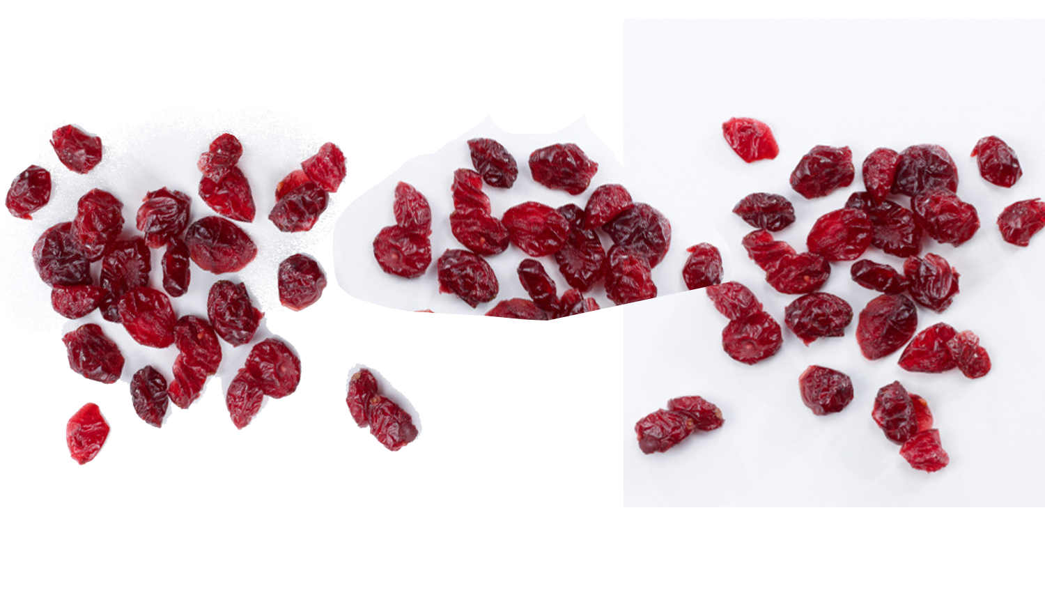 Dried Cranberries Scattered Transparent Background PNG