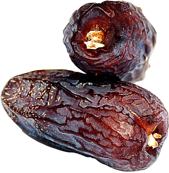 Dried Dates Fruit Closeup PNG