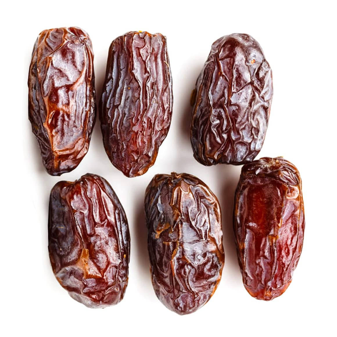 Dried Dates On White Surface Wallpaper