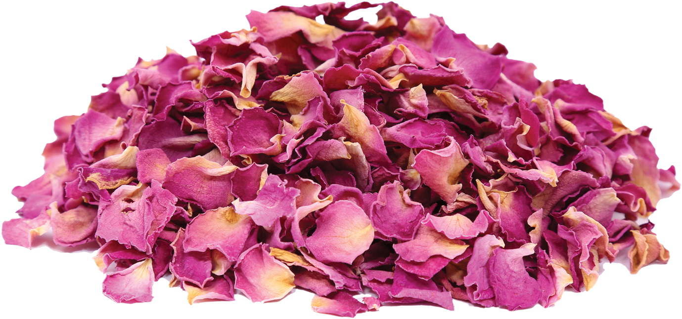 Dried Rose Petals Heap PNG