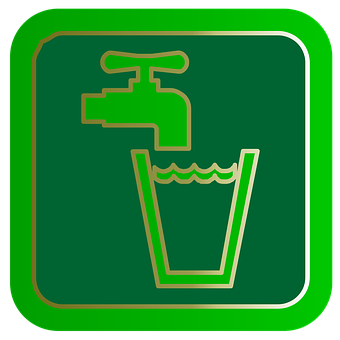 Drinking Water Sign Icon PNG